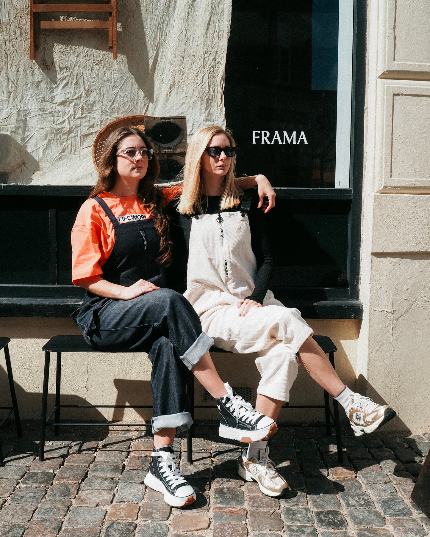Corduroy Jumpsuit med Lynlås
