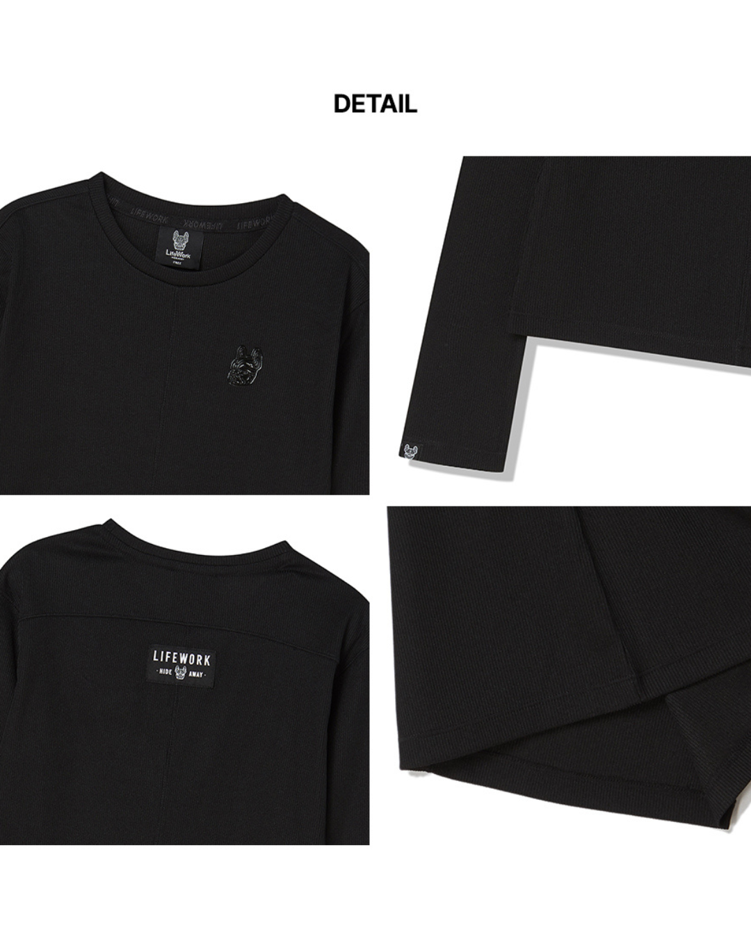 Langærmet t-shirt