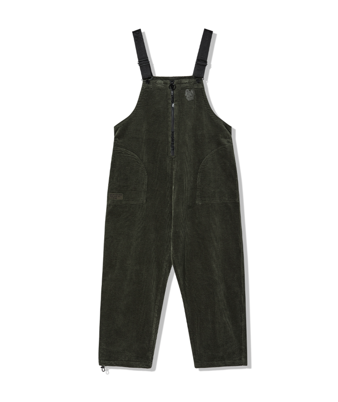 Corduroy Jumpsuit med Lynlås