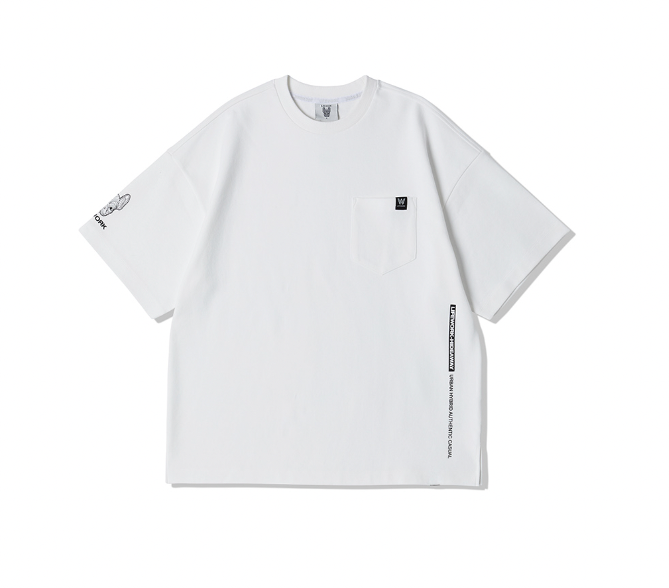 Basic Pocket Label T-shirt