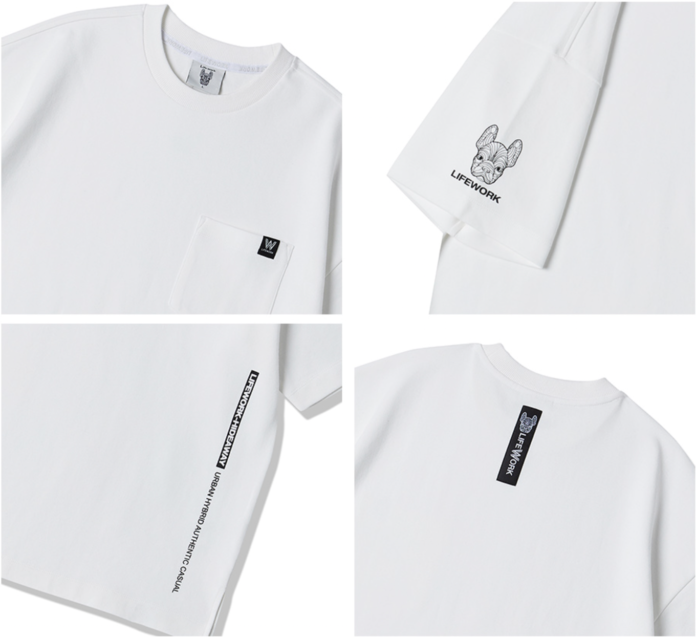 Basic Pocket Label T-shirt