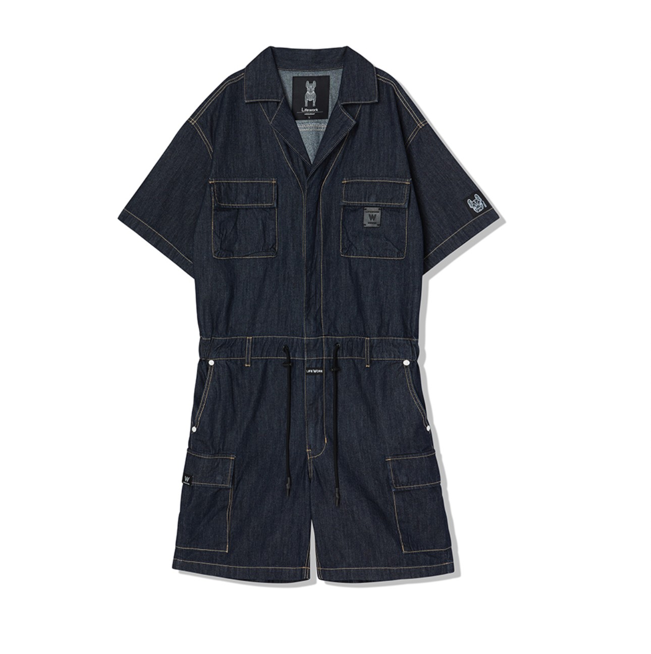 Afslappende Denim Jumpsuit