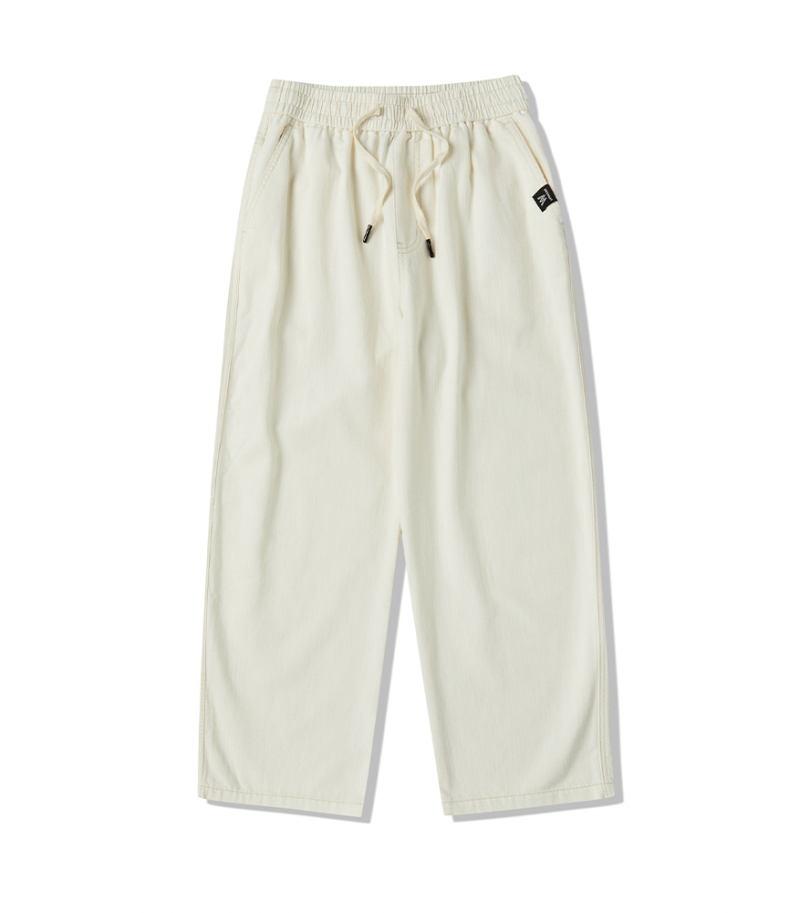 L2 Basic Denim Brede Bukser