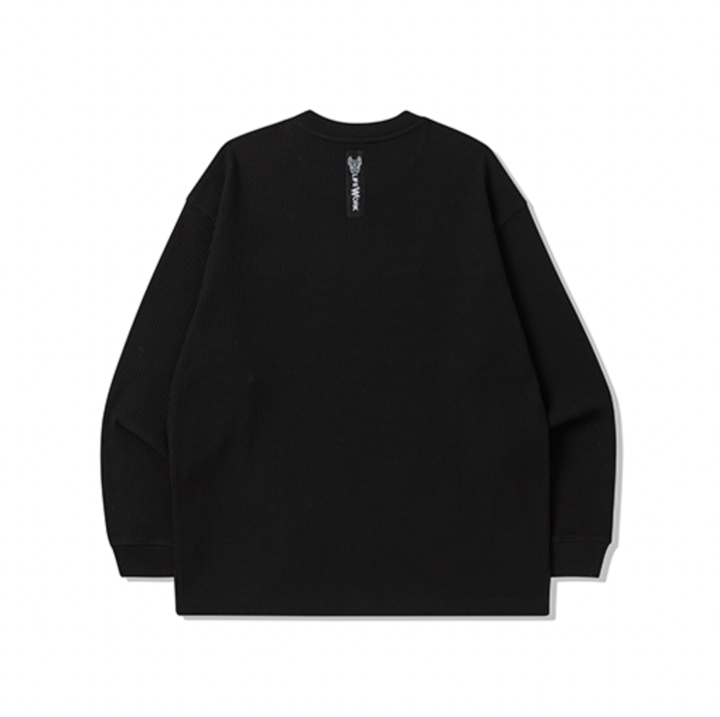 Basic Waffle Langærmet T-shirt – Komfort & Alsidighed