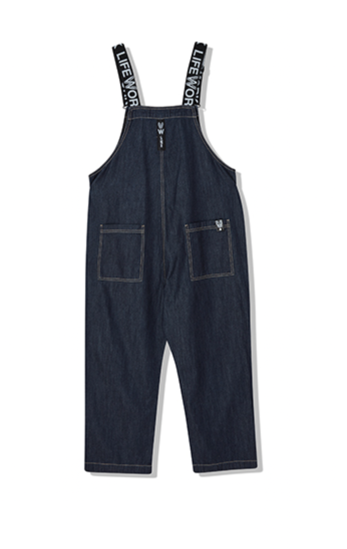 Canton Denim Jumpsuit