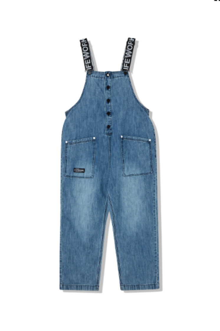 Canton Denim Jumpsuit