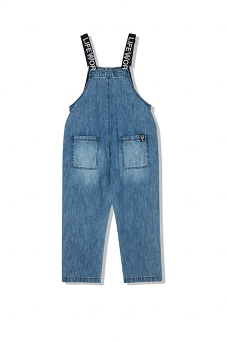 Canton Denim Jumpsuit