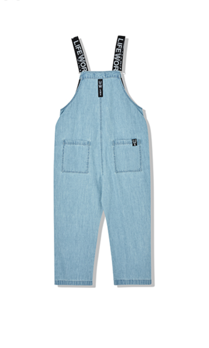 Canton Denim Jumpsuit