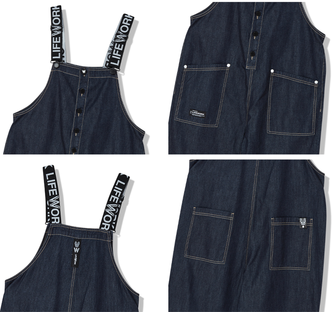 Canton Denim Jumpsuit