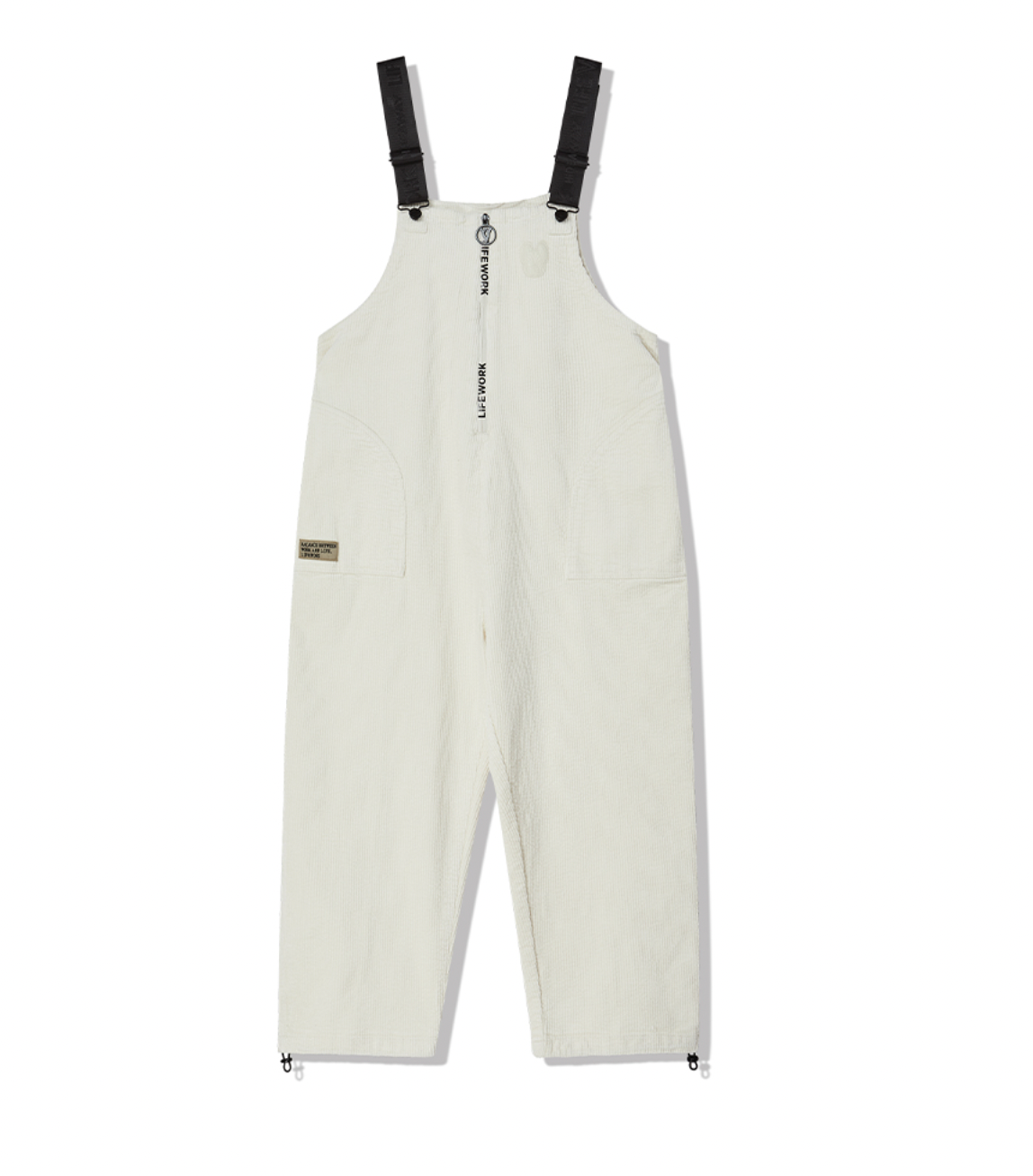 Corduroy Jumpsuit med Lynlås