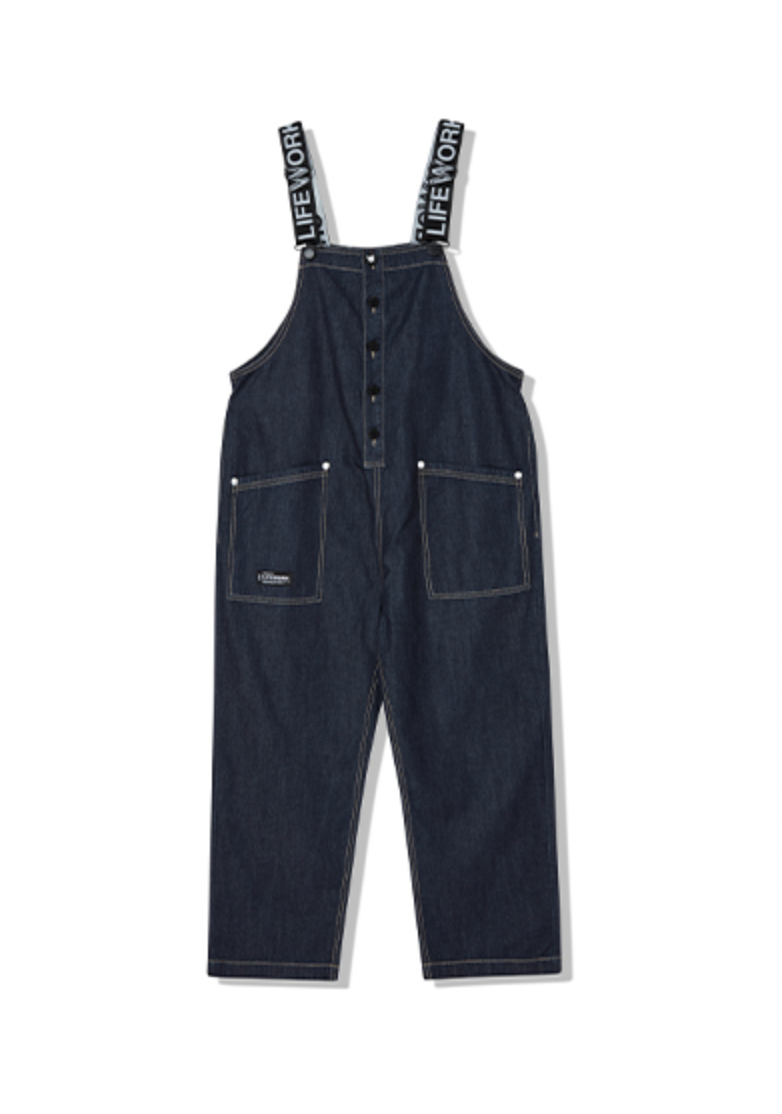 Canton Denim Jumpsuit