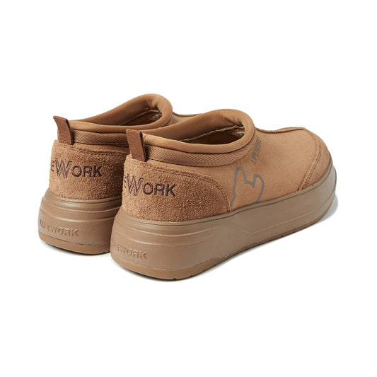 Spacerun Cozy Walk Beige – lightweight cushioned unisex beige sneakers